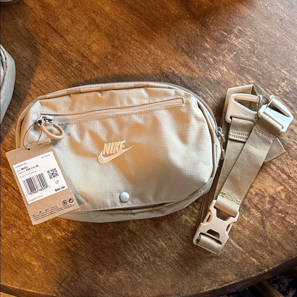 Nike Tan Crossbody Bag